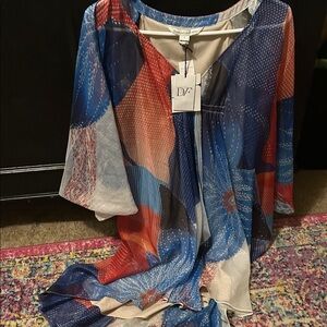 Diane Von Furstenberg Multicolor Patterned Dress